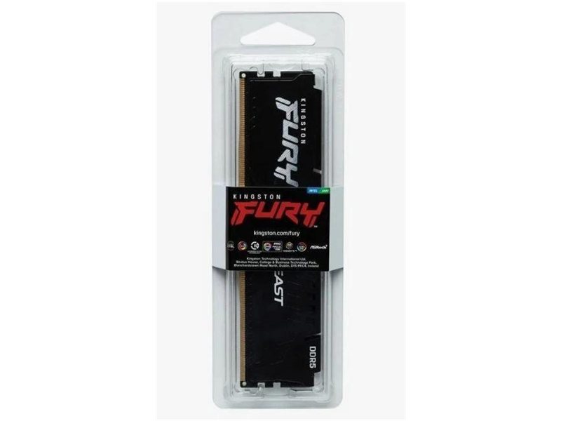 Память оперативная/ Kingston 64GB 5600MT/s DDR5 CL36 DIMM FURY Beast Black