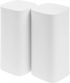 Бесшовный Mesh роутер Tenda EX12 (EX12(2-PACK)) AX3000 10/100/1000BASE-TX белый (упак.:2шт)