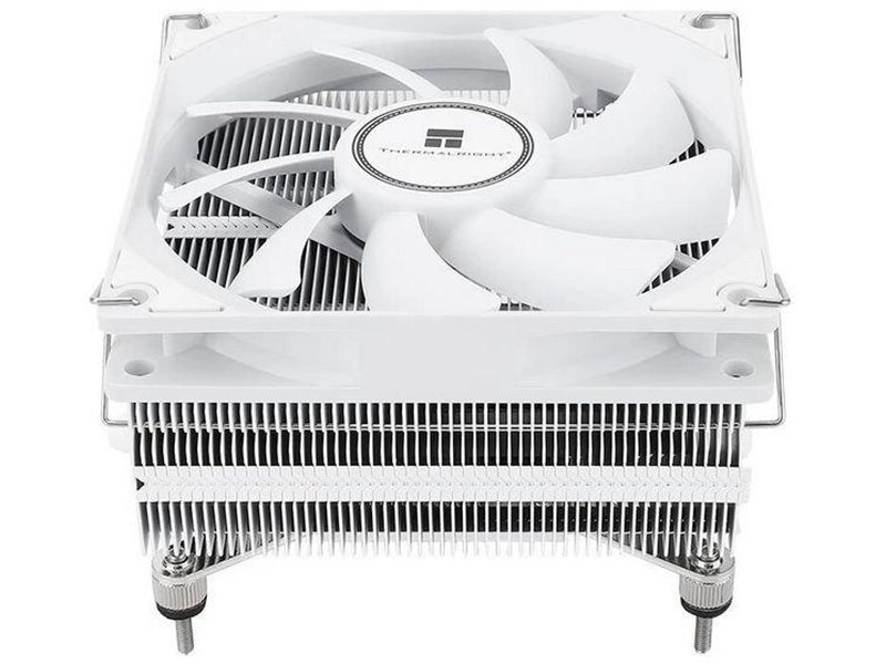 Кулер для процессора/ CPU Cooler Thermalright AXP-90 X53 White (4-pin PWM, 38mm, Ni/Cu, 4x6mm, 1x92mm, 42.58CFM, 22.4dBA, 2700RPM, S: 1851/1700/1200/115X, AM5/AM4, white)