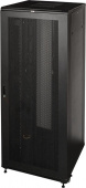 Шкаф серверный Lanmaster (TWT-CBB-47U-8X10-P1) напольный 47U 800x1000мм пер.дв.перфор. задн.дв.перфор.2-хст. 2 бок.пан. 800кг черный 926мм 131.2кг 2277мм IP20 металл