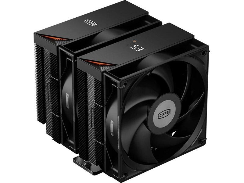 Устройство охлаждения(кулер) PcCooler RT620 Digital Soc-AM5/AM4/1151/1200/2066/1700 черный 4-pin 34.9dB Al+Cu LCD 265W Ret (RT620-BKNWYL-GL)