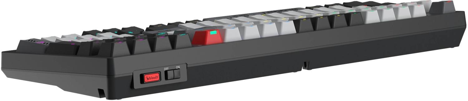 Клавиатура A4Tech WS98 механическая черный/серый USB беспроводная BT/Radio for gamer LED