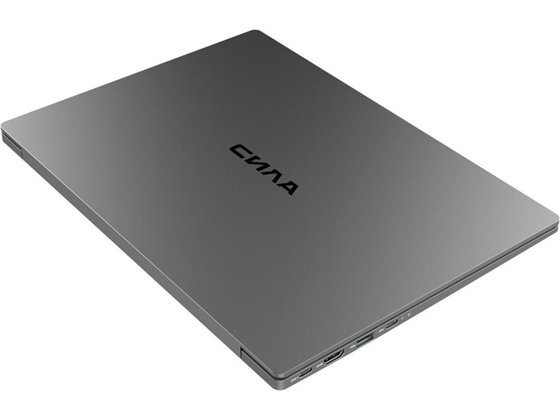 Ноутбук СИЛА/ Ноутбук СИЛА К-514 14"(1920x1200 IPS (144Hz) )/Intel Core Ultra 5 125H(1.2Ghz)/16384Mb/512PCISSDGb/noDVD/Int:Intel Arc Graphics/Cam/BT/WiFi/75WHr/war 3y/1.45kg/графит/Win11Pro + 100W, RU kbd