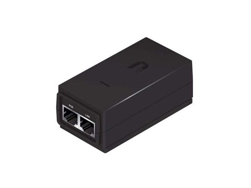 Блок питания для сетевого устройства Ubiquiti POE-15-12W блок питания 15 В 0.8 А Passive PoE (в комплекте вилка US, Переходник на евровилку US-EU арт. 104404)