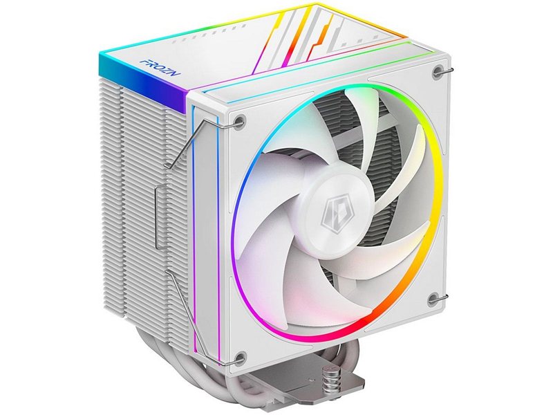 Вентилятор корпусной Вентилятор для процессора ID-Cooling Вентилятор Cooler ID-Cooling FROZN A610 ARGB WHITE 250W/ Intel 1700, 12*, 115*, AMD AM5, AM4/ Screws