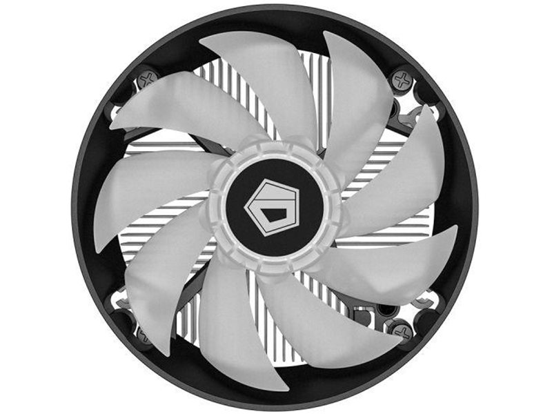 Устройство охлаждения(кулер) ID-Cooling DK-07i Soc-1700/1851 черный 4-pin 14-26dB Al 125W 400gr Ret