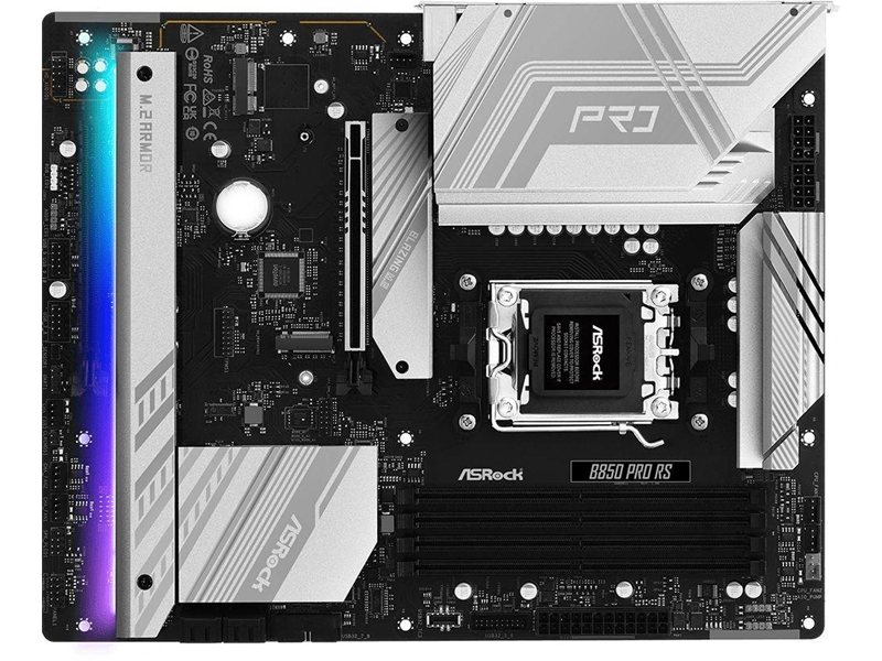 Материнская плата Asrock B850 PRO RS Socket AM5 AMD B850 4xDDR5 ATX AC`97 8ch(7.1) 2.5Gg RAID+HDMI