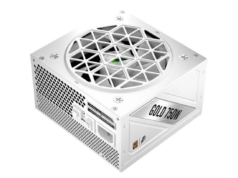 1STPLAYER NGDP GOLD 750W White / ATX 3.1, APFC, 80 PLUS Gold, LLC+DC-DC, full Japan solid-state caps, 120mm fan, full modular / HA-750BA4-WH