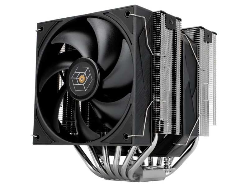 Thermalright Кулер Royal Pretor 130 LGA115X/1200/1700/1851/2011/2066 (1x120mm + 1x130mm PWM Fan, медное основание, 6 тепл. трубок 6мм) / TRRP130