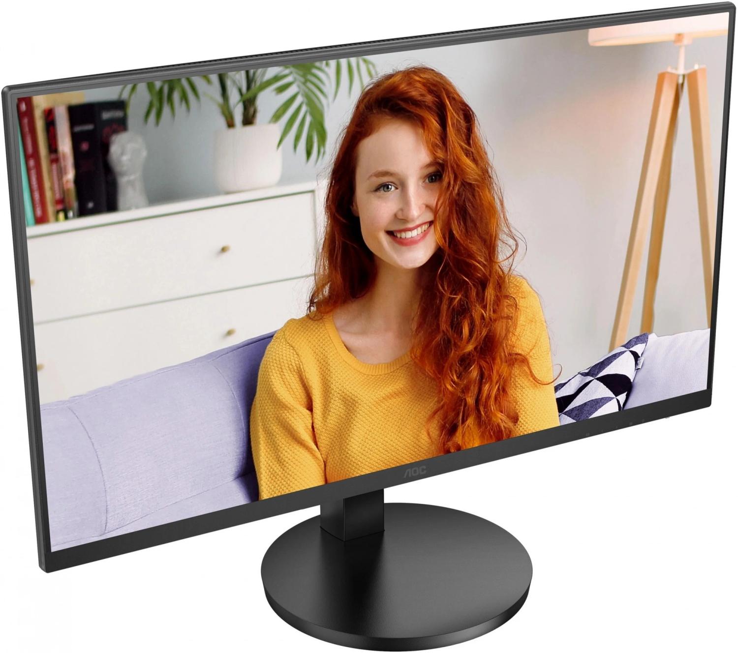 Монитор AOC 27" Basic-Line U27B3AF черный IPS LED 16:9 HDMI M/M матовая HAS 350cd 178гр/178гр 3840x2160 60Hz DP Quad 4K (2160p) 5.2кг