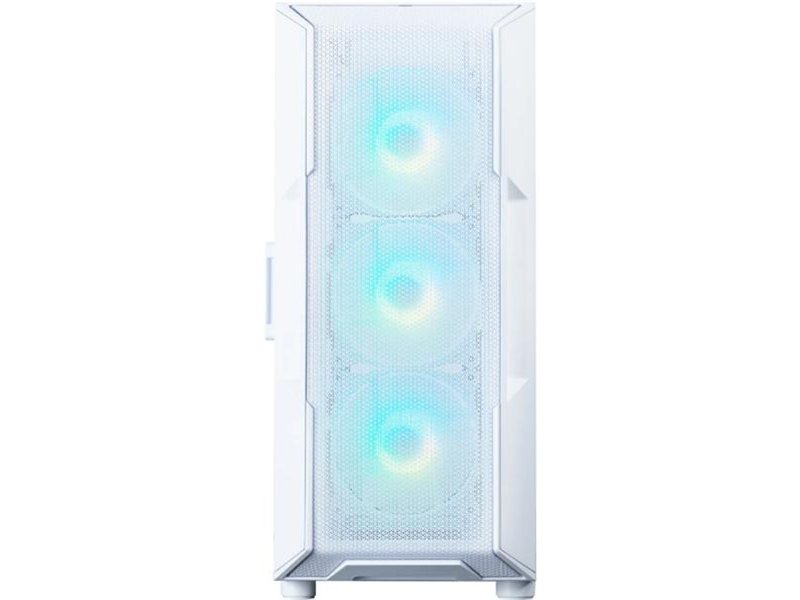 корпус ZALMAN I3 NEO ARGB V2 WHITE, ATX, WHITE, FRONT MESH, WINDOW, 2x3.5", 3x2.5", 1xUSB2.0, 2xUSB3.0, 1xUSB Type-C, FRONT 3x120mm ARGB, REAR 1x120mm ARGB
