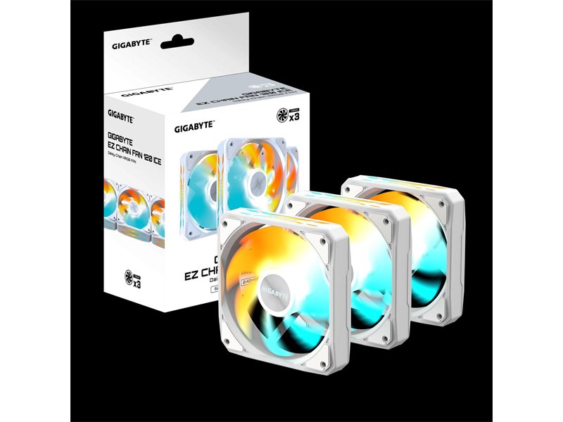 Комплект вентиляторов GIGABYTE GP-GBT EZFAN1203 ICE