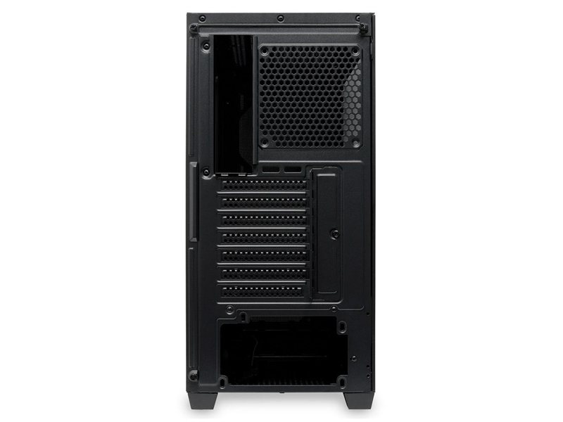 Корпус без блока питания/ Case HSPD M740, Mesh Mid Tower, Black, TG, 0.6 SPCC, no fans, E-ATX, ATX, mATX, mITX, 170/400/200mm, 4x2.5", 2x3.5", 7xPCI, 1xUSB-A 3.0, 1xUSB-C 3.0, 460x218x450mm