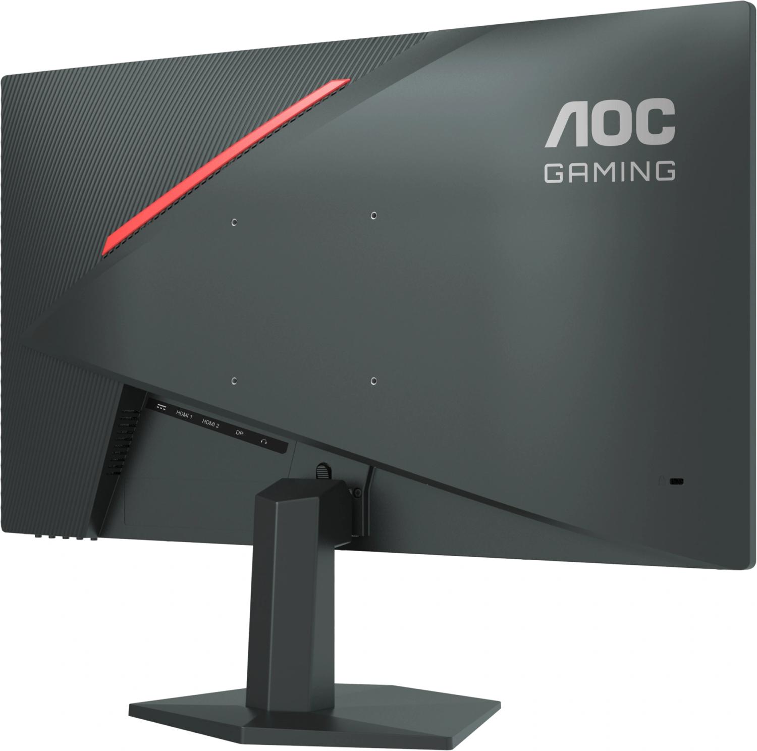 Монитор AOC 23.8" 24G10ZNE черный/красный VA 16:9 HDMI M/M матовая 300cd 1920x1080 180Hz DP FHD 3.3кг
