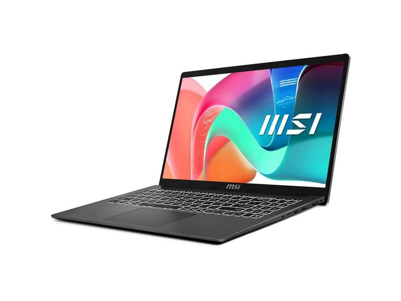 Ноутбук MSI Modern 15 F1MXG-1279XRU Intel Core 5 120U/16Gb (2*8 D5)/SSD512Gb/15.6"/IPS/FHD/1920x1080/60Hz/NoOS/RJ-45/Platinum Gray/1.7kg