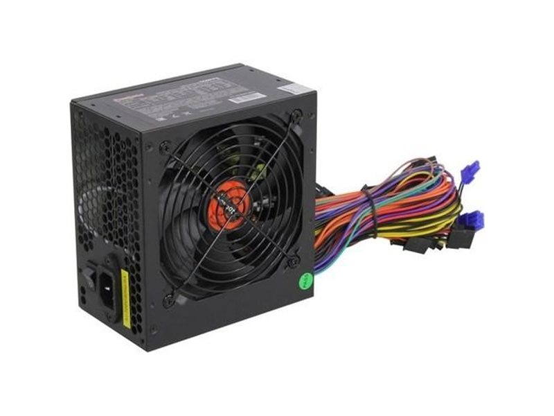 Exegate EX282072RUS Блок питания 550W ExeGate 550PPE, ATX, black, APFC, 12cm, 24p+(4+4)p PCI-E, 3*IDE, 5*SATA, FDD