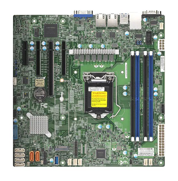 Supermicro MBD-X12STL-F-B mATX (uATX),LGA 1200