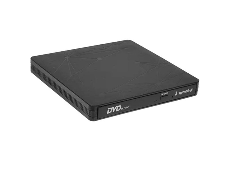 USB 3.0 Gembird DVD-USB-03C пластик, черный