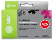 Картридж струйный Cactus CS-CLI426M CLI-426M пурпурный (9мл) для Canon Pixma MG5140/5240/6140/8140/MX884 с чипом