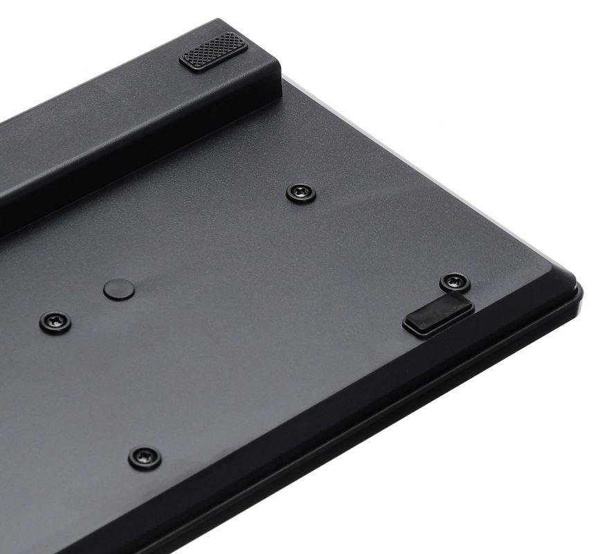 Клавиатура Оклик 520M2U черный/черный USB slim Multimedia (1061587) кабель 1.6м
