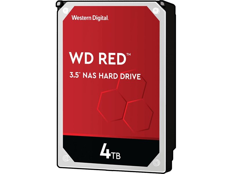 Жесткий диск/ HDD WD SATA3 4Tb NAS Red 5400 256Mb 1 year warranty