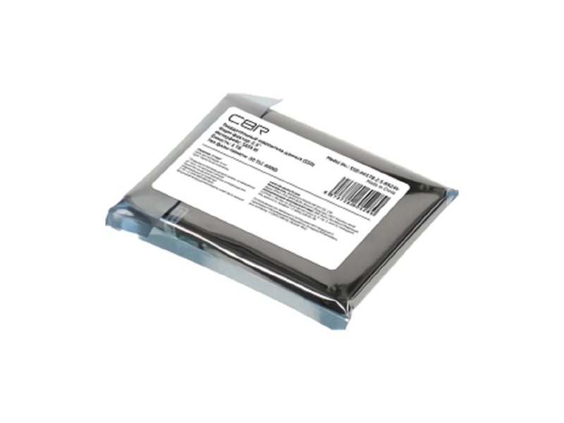 CBR SSD-001TB-2.5-BS24b, Внутренний SSD-накопитель, серия "Base", 1TB, 1024 GB, 2.5", SATA III 6 Gbit/s, 3D TLC NAND, R/W speed up to 550/500 MB/s, TBW (TB) 512, OEM