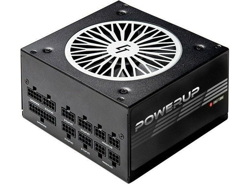 блок питания Chieftec CHIEFTRONIC PowerUp GPX-750FC (ATX 2.3, 750W, 80 PLUS GOLD, Active PFC, 120mm fan, Full Cable Management, LLC design) Retail