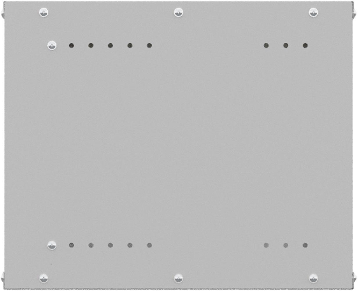Шкаф коммутационный NTSS Lime (NTSS-WL9U5560GS) настенный 9U 550x600мм пер.дв.стекл несъемн.бок.пан. 30кг серый 520мм 15.6кг 110град. 500мм IP20 сталь