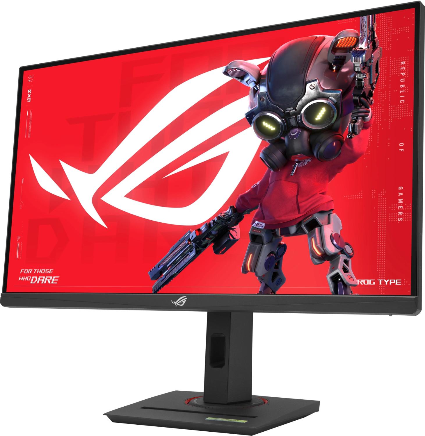 Монитор Asus 27" ROG Strix XG27ACMS черный IPS LED 16:9 HDMI матовая HAS Piv 1000:1 350cd 178гр/178гр 2560x1440 320Hz G-Sync FreeSync Premium DP 2K USB 6.52кг