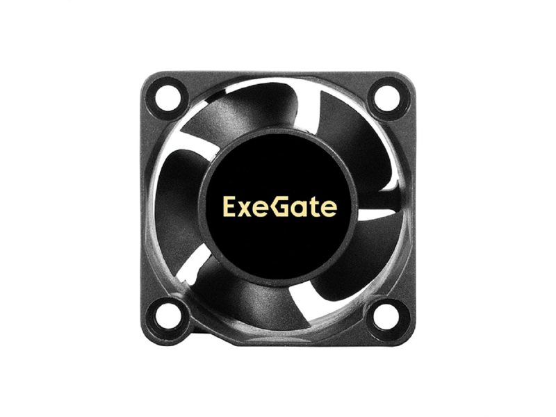 Exegate EX297013RUS Вентилятор 12В DC ExeGate ExtraSilent ES04020S3P (40x40x20 мм, Sleeve bearing (подшипник скольжения), 3pin, 6300RPM, 28dBA)