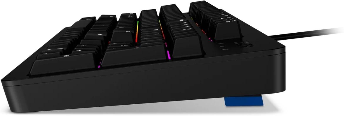 Клавиатура Lenovo K310 RGB черный USB for gamer LED (GY41N91872) кабель 1.8м