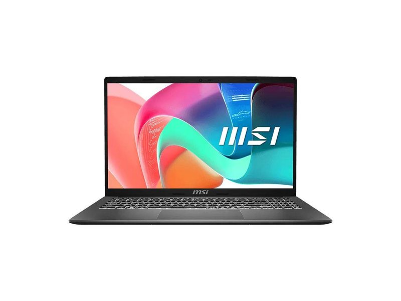 Ноутбук MSI Modern 15 F1MXG-1279XRU Intel Core 5 120U/16Gb (2*8 D5)/SSD512Gb/15.6"/IPS/FHD/1920x1080/60Hz/NoOS/RJ-45/Platinum Gray/1.7kg