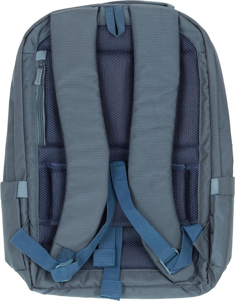 Рюкзак для ноутбука 17" Riva 8460 аквамарин полиэстер женский дизайн (8460 AQUAMARINE)