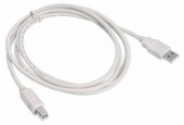 Кабель Buro USB A(m) USB B(m) 1.8м (USB2.0-AM/BM) серый [USB2.0-AM/BM]