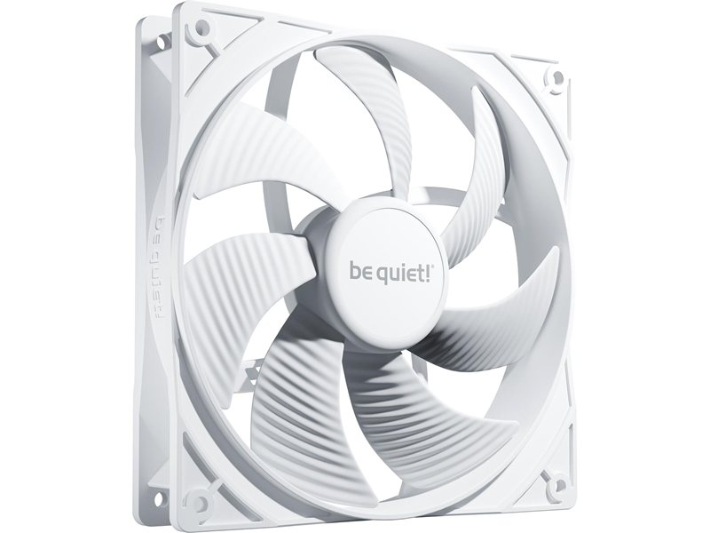 Кулер для корпуса/ Case Cooler be quiet! PURE WINGS 3 140mm PWM White (140x140x25mm, 4-pin PWM, 57.4CFM, 21.9dBA, 1200RPM, White)