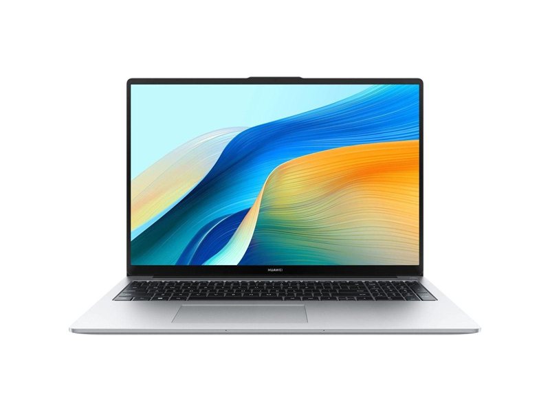 Ноутбук Huawei MateBook D16 Intel Core i5-13420H/16Gb (soldered D4)/SSD512Gb/UMA/16"/IPS/WUXGA/1920x1200/60Hz/NoOS/Mystic Silver/1.68kg