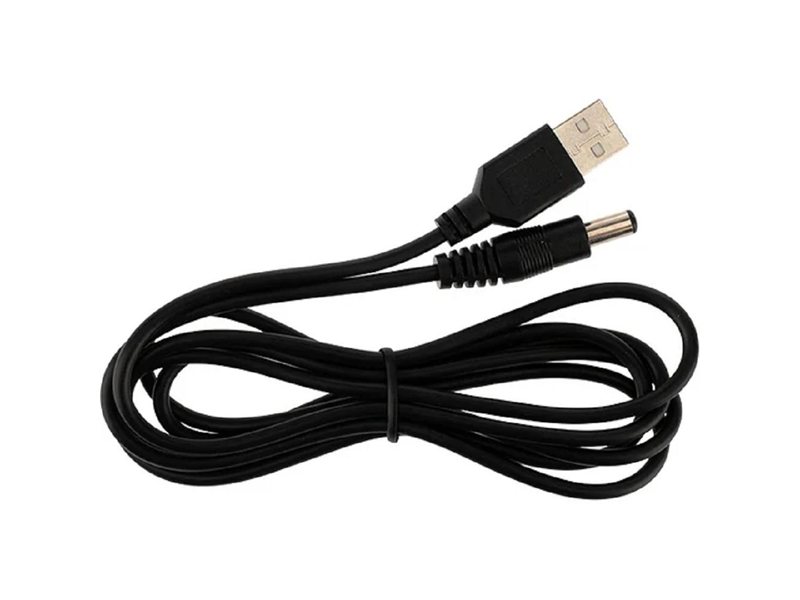 Кабель Rexant DC-Jack 3.5 (m) USB A(f) 1.5м (18-0231) черный
