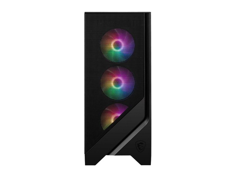 Корпус MSI MAG FORGE 120A Mid-Tower, ATX, 2xUSB 3.2, Audio I/O, 6x120mm autoRGB Fan PWM RGB PWM Control Board, Tempered Glass Window