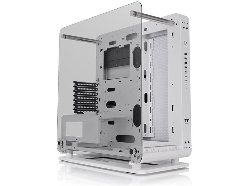 Корпус Thermaltake Core P6 TG белый без БП ATX 13x120mm 8x140mm 2xUSB2.0 2xUSB3.0 audio bott PSU