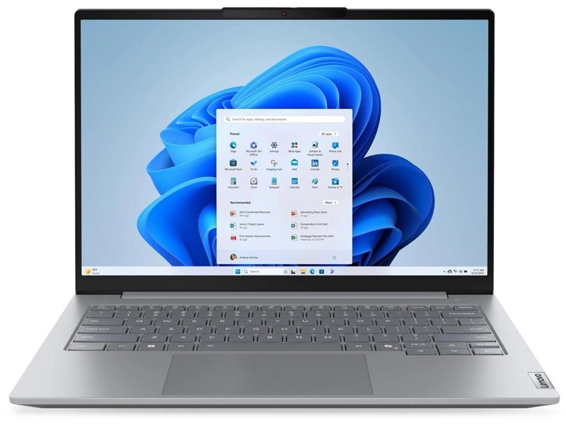 Ноутбук Lenovo Thinkbook 14 G8 IRL Core 5 210H 16Gb SSD512Gb Intel Graphics 14" IPS WUXGA (1920x1200) Windows 11 Pro grey WiFi BT Cam (21SG000LAU)
