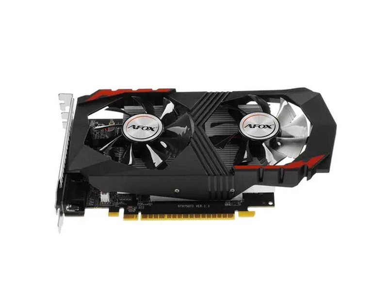 Видеокарта Afox GTX750Ti 4GB GDDR5 128bit DVI HDMI VGA DUAL FAN RTL (784795)