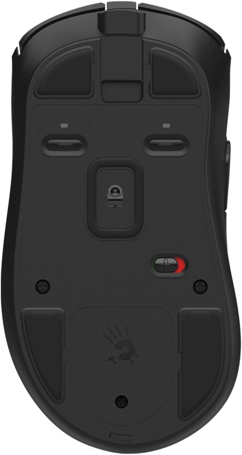 Мышь A4Tech Bloody R73 Ultra черный оптическая 20000dpi беспров. USB-C 7but (R73 ULTRA BLACK)