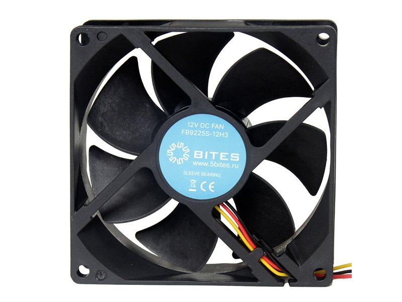 5bites Вентилятор FB9225S-12H3 92X25 / SLEEVE / 2500RPM / 3P