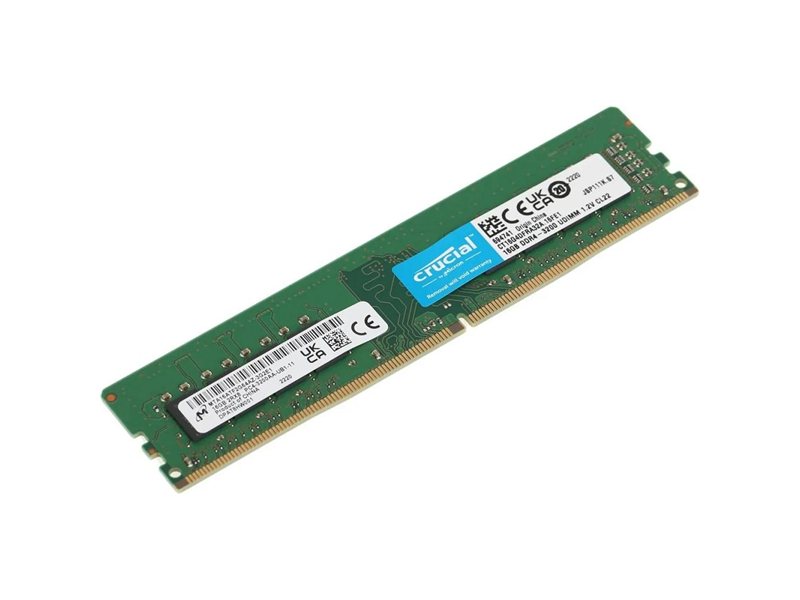 Crucial DDR4 DIMM 16GB CT16G4DFRA32A PC4-25600, 3200MHz