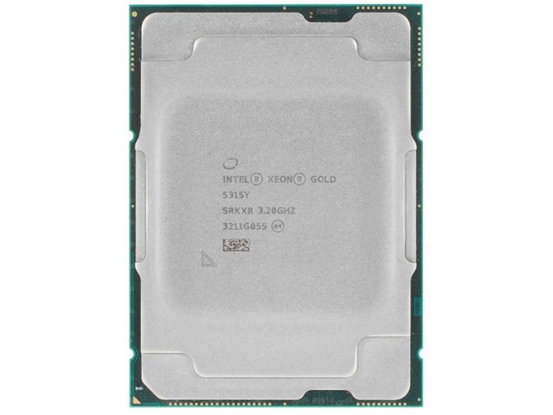 Процессор CPU Intel Xeon Gold 5315Y (3.20-3.60GHz/12MB/8c/16t) LGA4189, 140W, up to 6TB DDR4-2933, CD8068904665802, clean pull