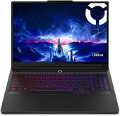 Ноутбук Lenovo Legion Pro 7 16IAX10H Core Ultra 9 275HX 64Gb SSD1Tb NVIDIA GeForce RTX5090 24Gb 16" OLED WQXGA (2560x1600) Windows 11 Home black WiFi BT Cam (83F50024RK)