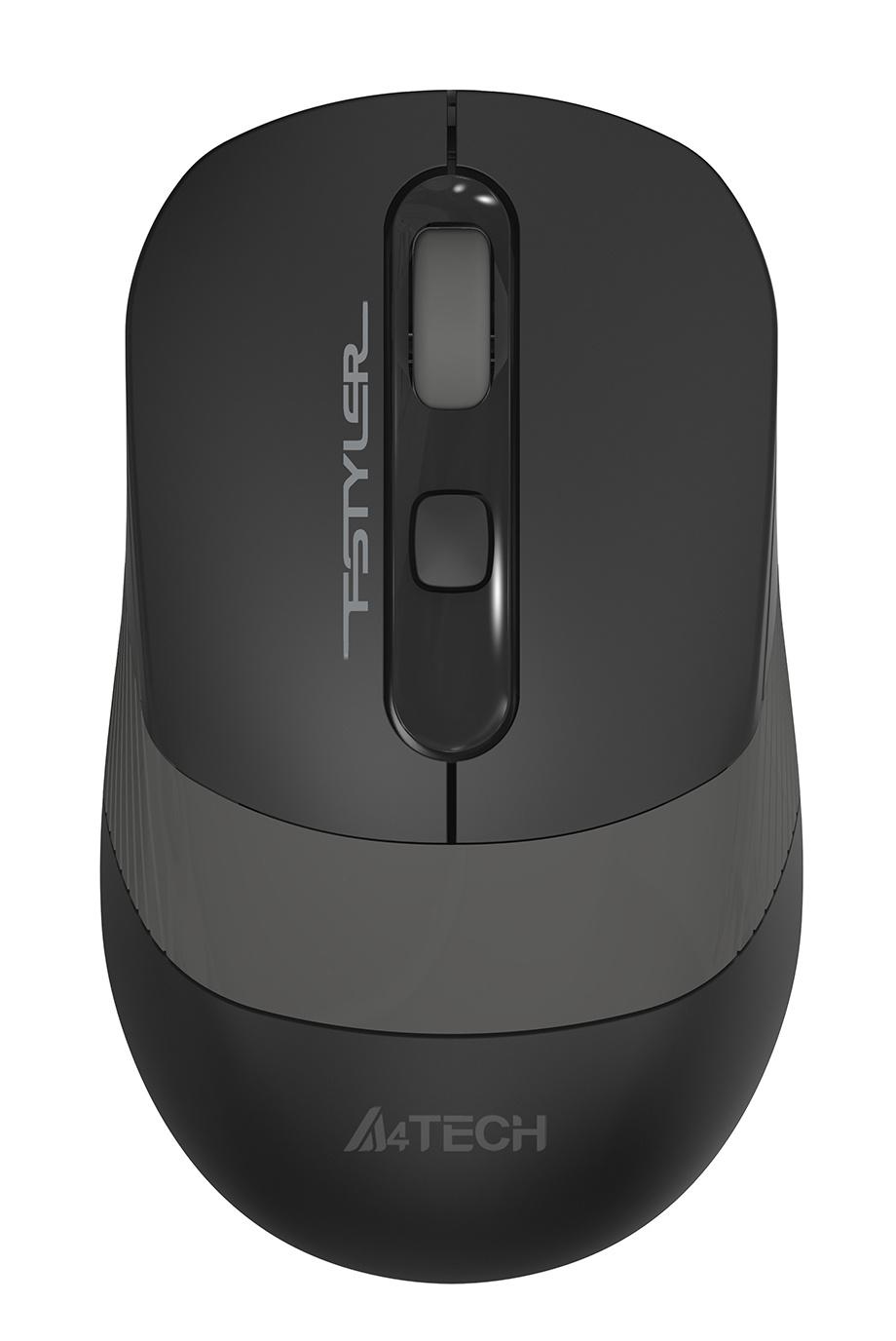 Клавиатура + мышь A4Tech Fstyler FG1010S клав:черный/серый мышь:черный/серый USB беспроводная Multimedia (FG1010S GREY)