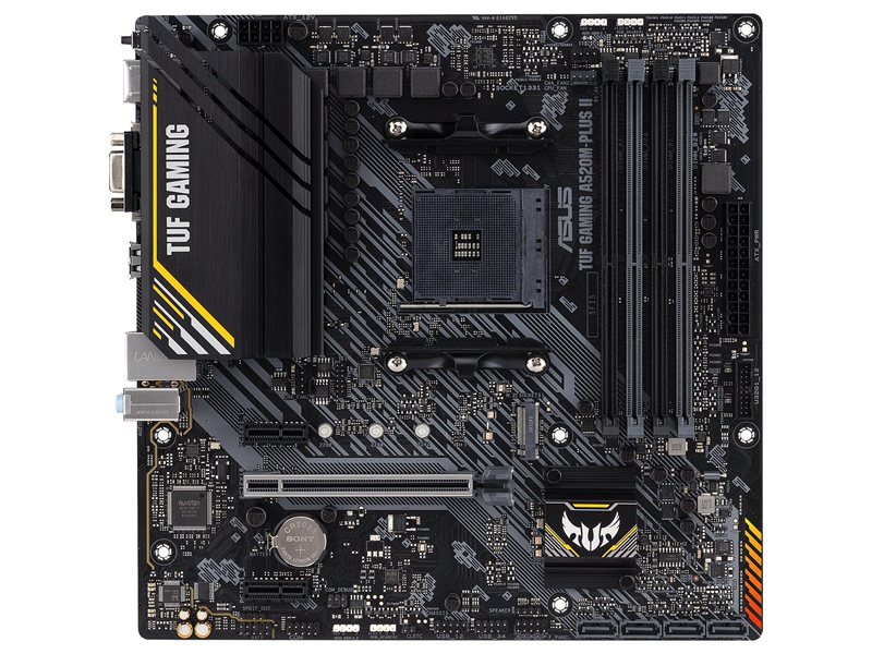 Материнская плата/ TUF GAMING A520M-PLUS II