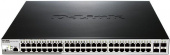 Коммутатор D-Link DGS-1210-52P/ME DGS-1210-52P/ME/B1A 48x1Гбит/с 4SFP 24PoE 193W управляемый