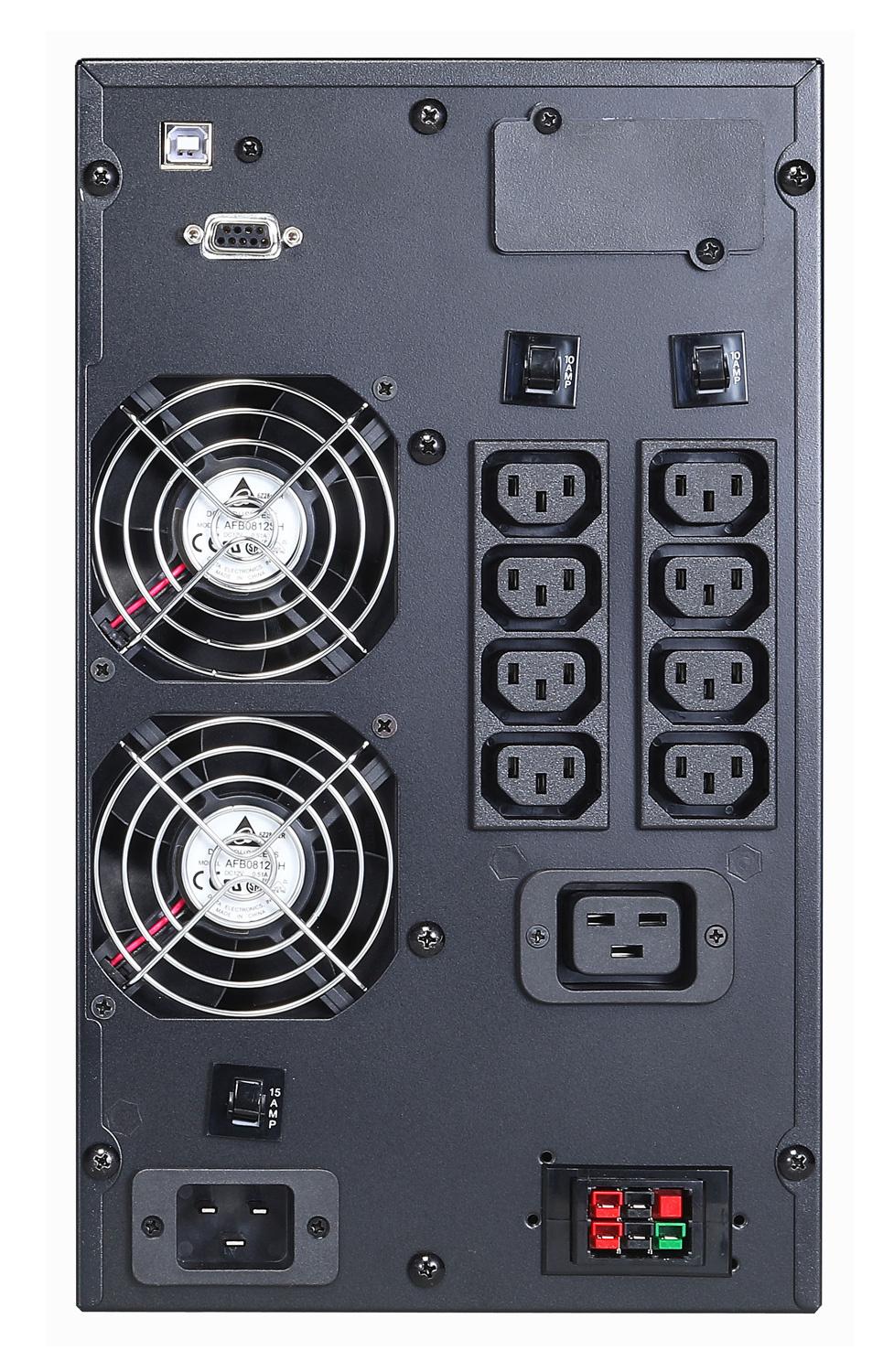 Источник бесперебойного питания Powercom Macan MAC-2000 2000Вт 2000ВА черный